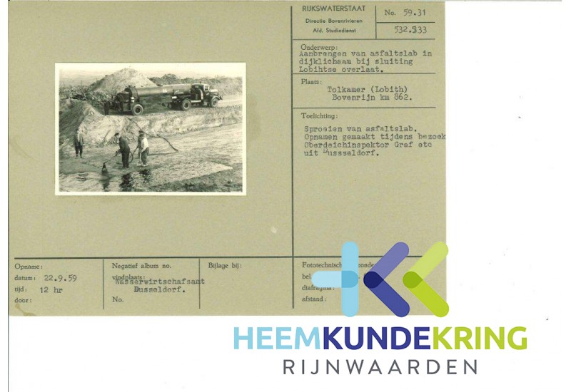 Overlaat Tolkamer Dichting 1959 F0000038